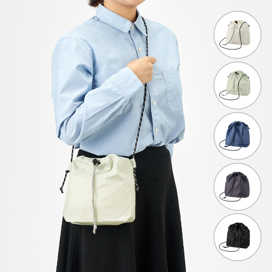 ファインライトポリ巾着ショルダー