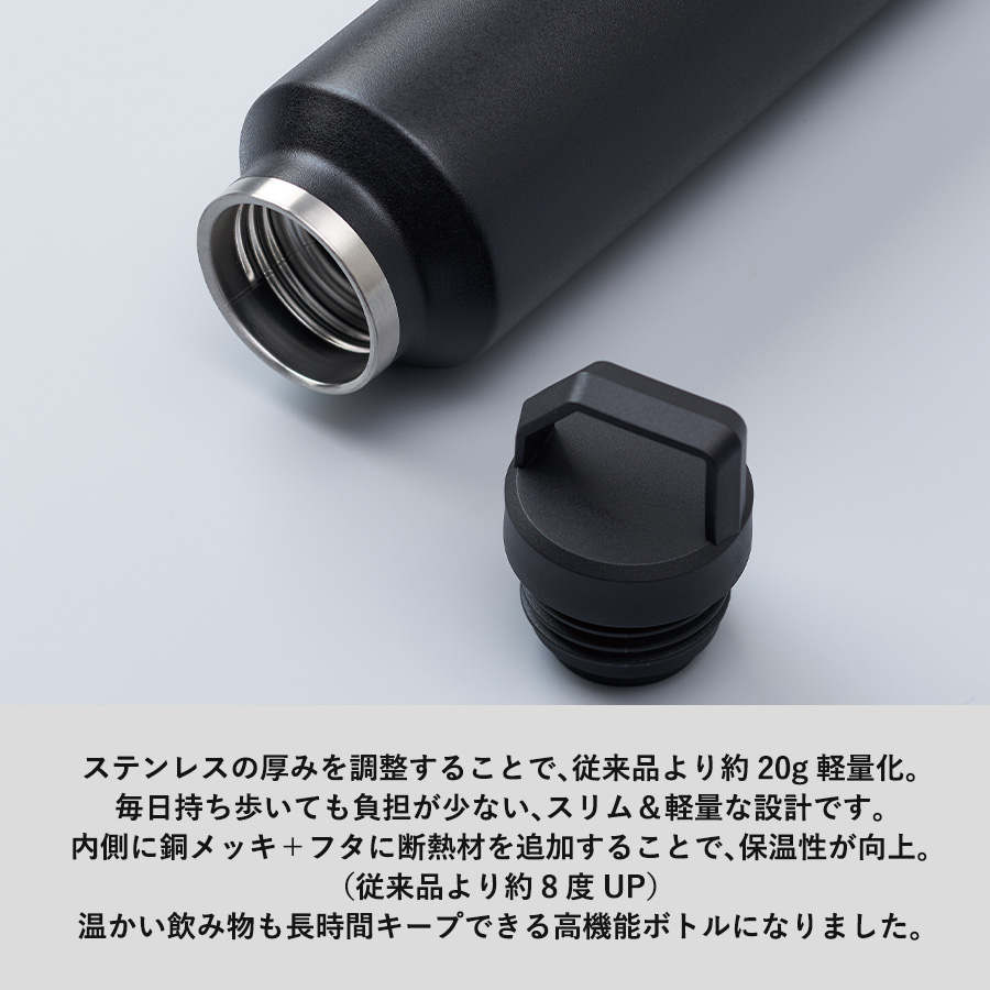 Zalattoサーモハンドルスリムボトル ver.2