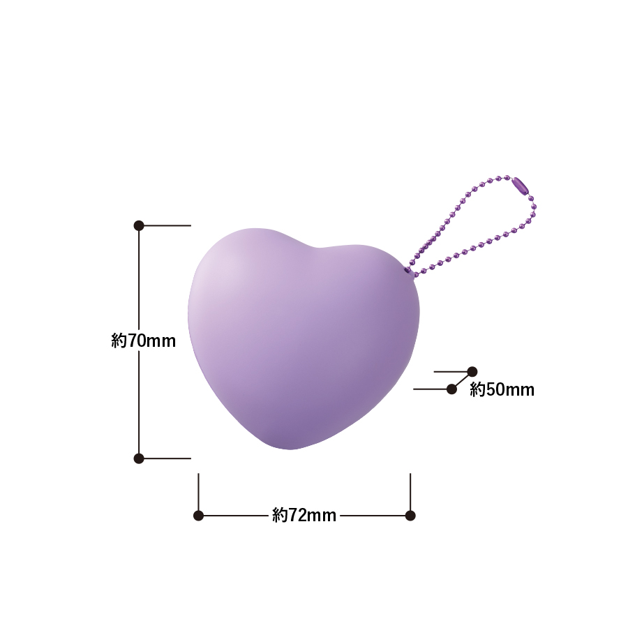 サインボール(ハート型)【最安値181円】｜オリジナルグッズ