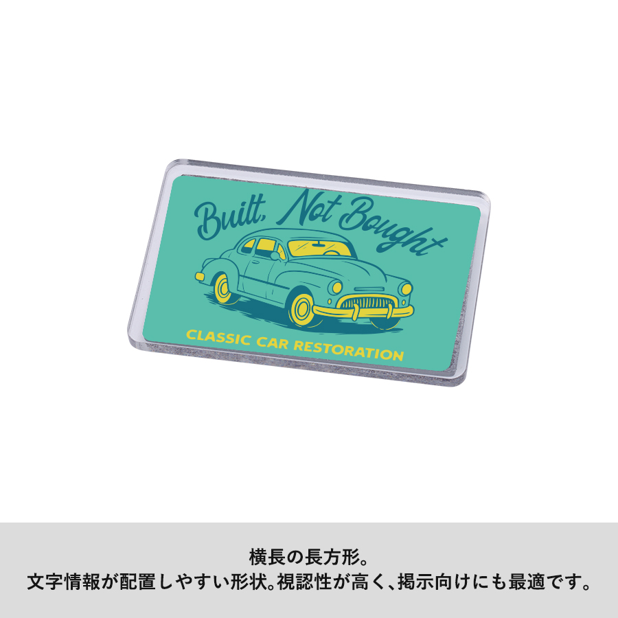 アクリルマグネット ワイドスクエア