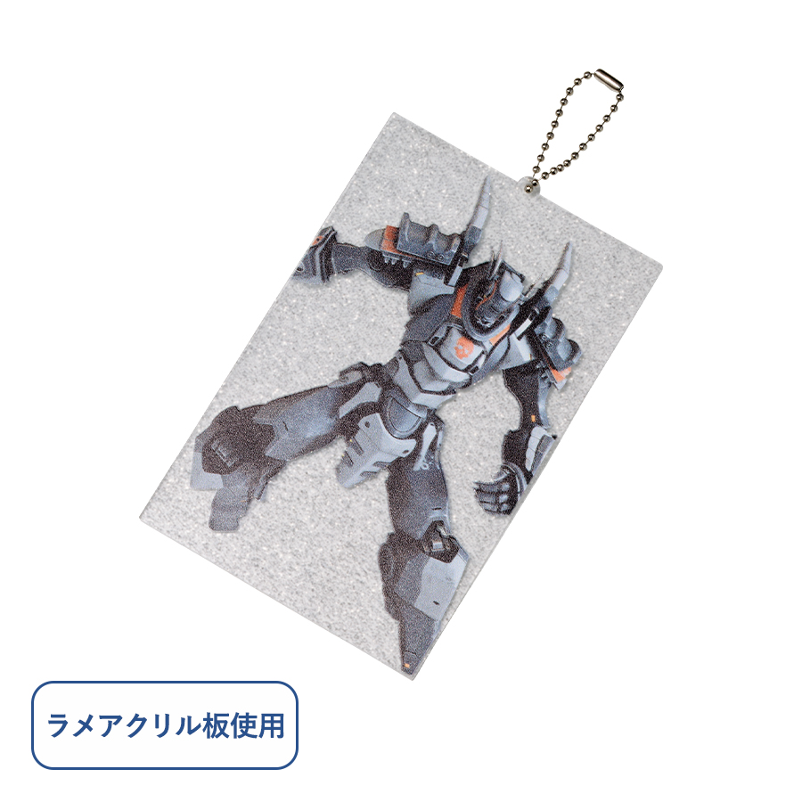 ラメアクリルキーホルダー(L)