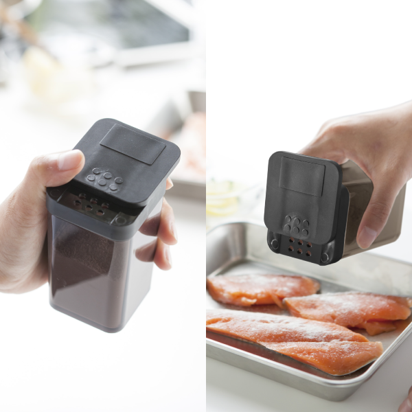 山崎実業 tower 小麦粉&スパイスボトル【印刷専用】