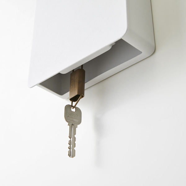 山崎実業 tower マグネットキーフック2段【印刷専用】