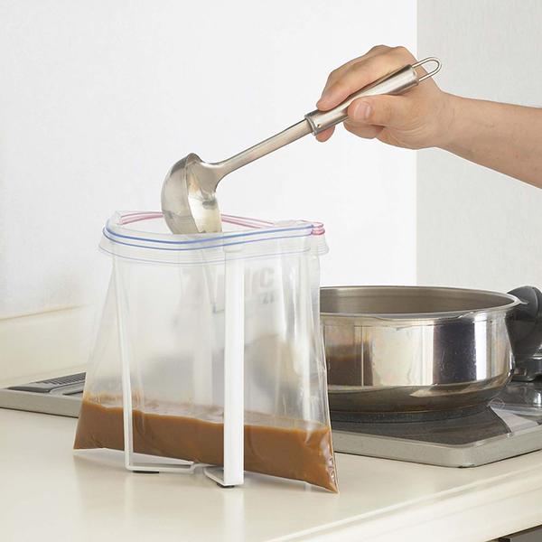 山崎実業 tower ポリ袋エコホルダー