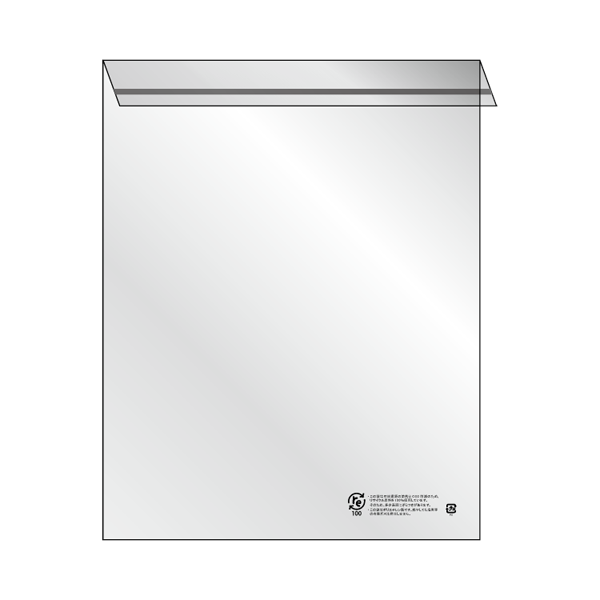 リサイクルポリエチレン袋(中)　100枚